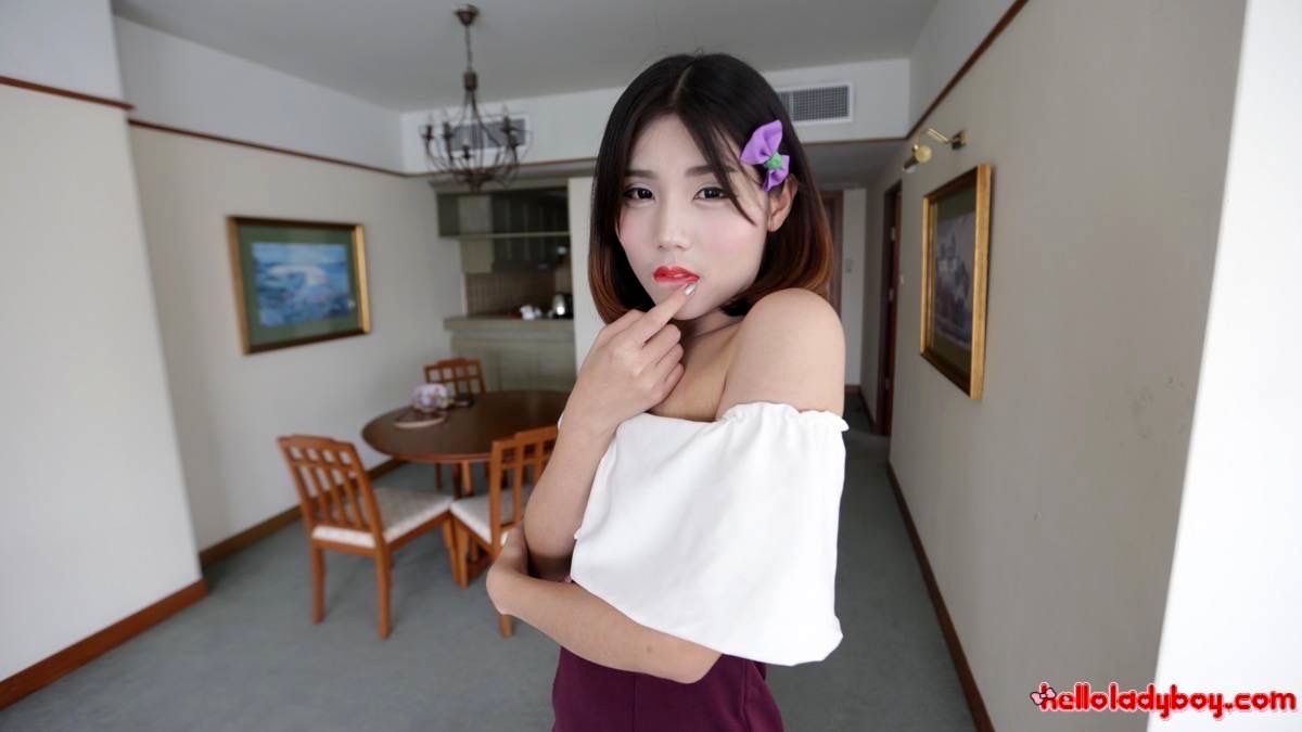 Little Shy T-Girl From Bangkok Shows Us Not So Perfect Behavior